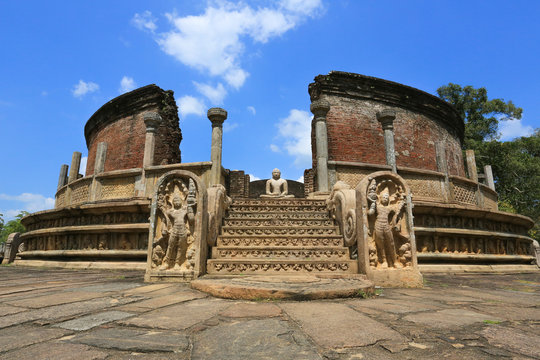 Cité médiéval de Polonnaruwa Sri Lanka 2014