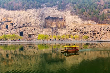 Foto op Canvas Longmen Grottoes, Luoyang, China © SANCHAI