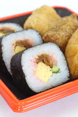 Japanese healthy food sushi roll , Maki sushi