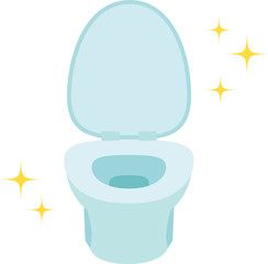 清潔なトイレの便器