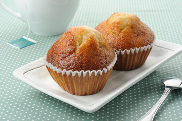banana cup cake