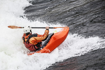 Fototapeta premium kayaker