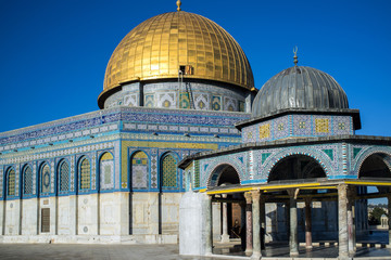 Dome of the rock in Jerusalem, Israel