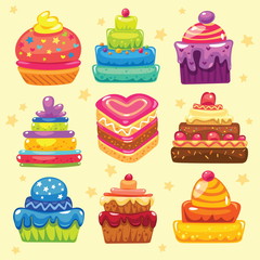Sweet cakes