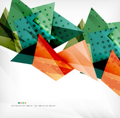 Futuristic shapes vector abstract background