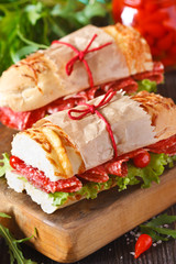 Sandwiches.