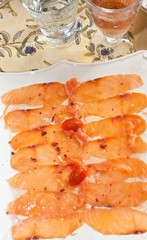 Lachs-Carpaccio