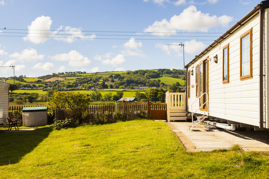 Static Caravan Holiday Home At U. K. Holiday Park.