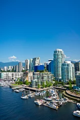 Badezimmer Foto Rückwand Schöne Aussicht auf Vancouver, British Columbia, Kanada © MF