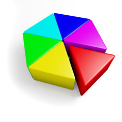 3d color wheel