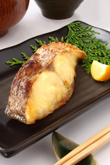 鯛の塩焼き　和食