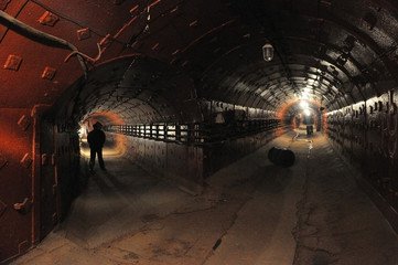 Secret underground bunker