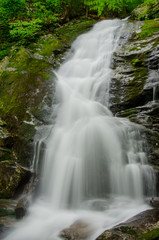 Fototapeta na wymiar Slow Shutterspeed of Waterfall