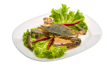 Raw crab
