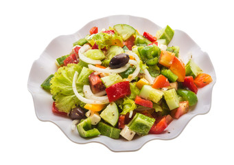 Delicous greek salad
