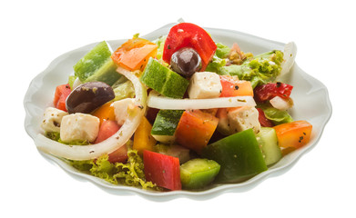 Delicous greek salad