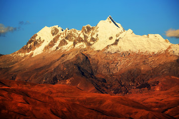 Nevado Copa (6188m), Cordiliera Blanca, Peru, South America