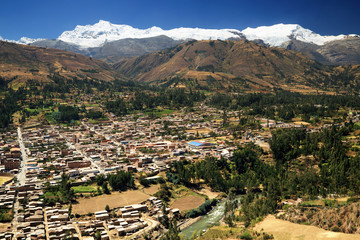 Rio Santa Valley and Cordiliera Blanca, Peru, South America
