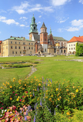 Fototapeta na wymiar Cracow - Wawel Castle