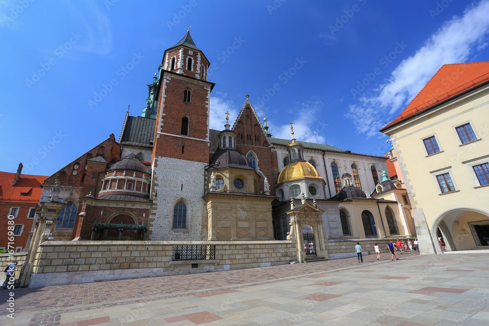 Wall mural Cracow -  Wawel Castle - cathedral