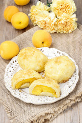 Apricot in pastry