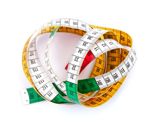 Colorful measure tape