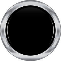 Black silver button.