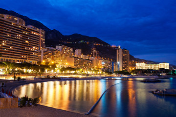 Monte Carlo at Night, Monaco