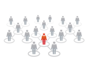 vector office icon team