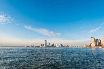 Panorama of downtown Manhattan