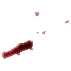 A pool of blood (or wine) that formed the shape of Johnston Atol