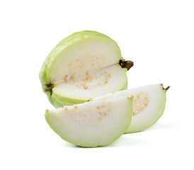 guava fruit isolated on white background