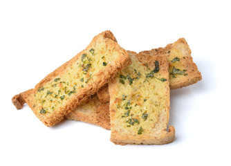 Spicy garlic and parsley crackers