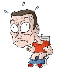 WC cartoon