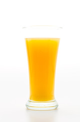 Orange juice glass
