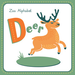 Letter D - Deer