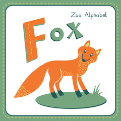 Letter F - Fox