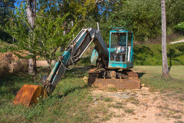 Old excavator