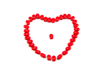 Heart pills isolated