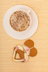 Cup coffee bikini underwear gingerbread cake 