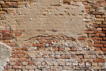 alte gebrochene Mauer