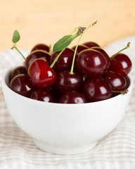 Sweet ripe cherry