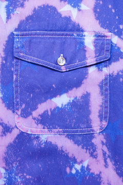 Blue Denim Jeans Texture with Pocket