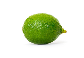 lime isolated on white background