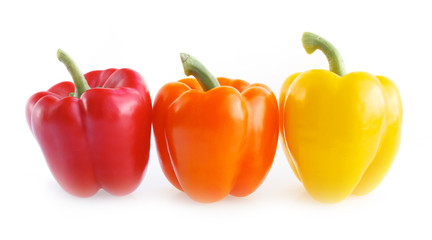 Paprika isolated.