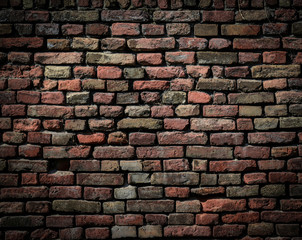 Perfect grunge brick wall background