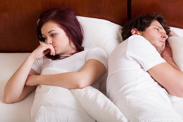 People having marital problems
