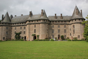Fototapeta premium Château de Pompadour.(Corrèze)