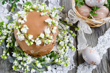 Traditional easter cake