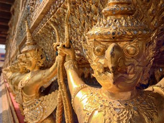 Garuda at Wat Prakaew Bangkok Thailand